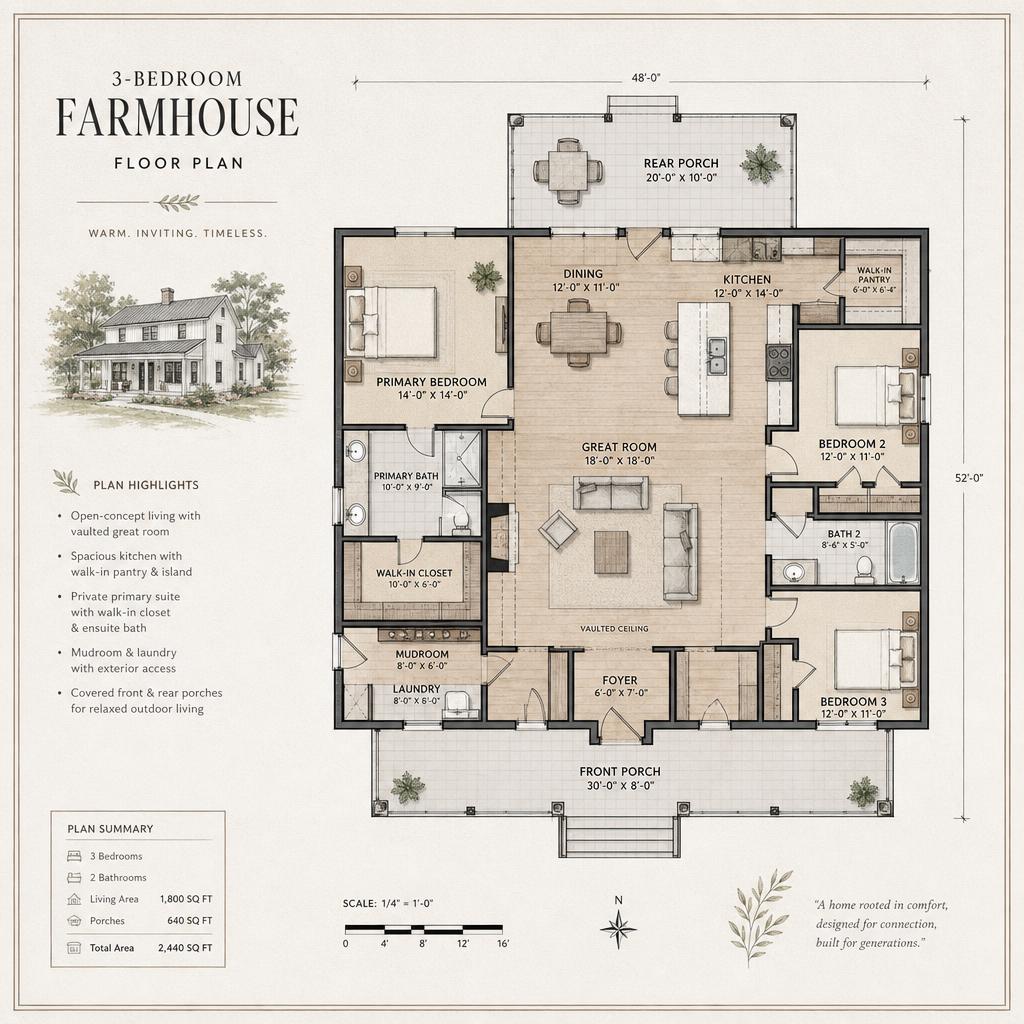 Floor plan layout
